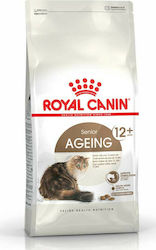 Royal Canin Senior Ageing 12+ Ξηρά Τροφή για Ηλικιωμένες Στειρωμένες Γάτες με Πουλερικά 0.4kg