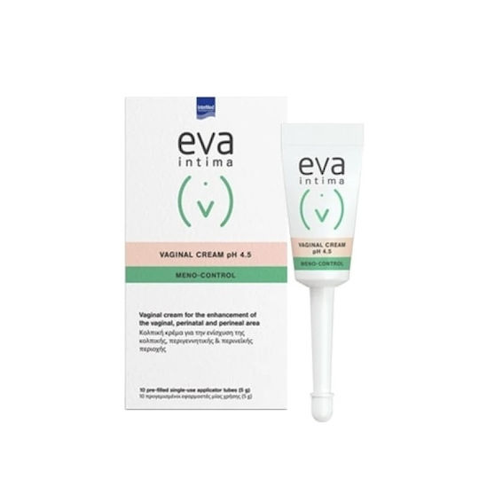 InterMed Eva Belle Vaginal Cream pH 4.5 Κρέμα με Αντιμικροβιακή Δράση με Υαλουρονικό 10 x 50gr