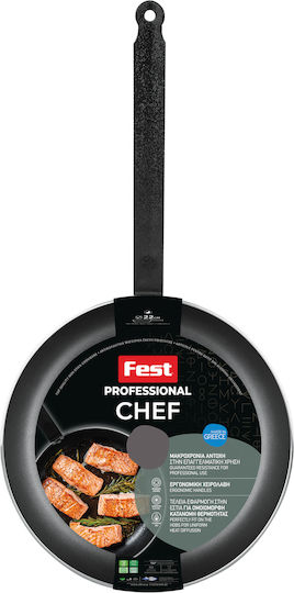 Fest Chef Plus Τηγάνι από Αλουμίνιο με Αντικολλητική Επίστρωση 22cm