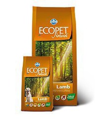 Farmina Ecopet Natural Adult Medium 2.5kg Ξηρά Τροφή για Ενήλικους Σκύλους Μεσαίων Φυλών με Αρνί