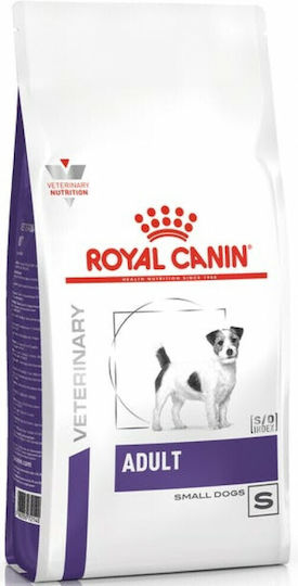 Royal Canin Veterinary Adult Small Dog 2kg Dry Food Gluten-Free for Adult Small Breed Dogs with Brown rice and Chicken