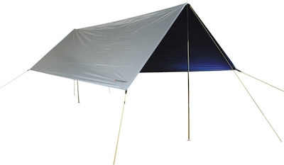 Grasshoppers Shadow Beach Shade For 6 People Gray 300x300cm.