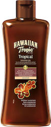 Hawaiian Tropic Tropical DarkTanning Oil Waterproof Ulei pentru Bronzare pentru Corp 200ml