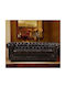 Woodwell Chesterfield Dreisitzer Sofa Echtes Leder Braune 201x92x72cm E9574,3