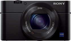 Sony RX100 III Compact Camera 20.1MP 2.9x Optical Zoom with 3" Display Full HD (1080p) Black