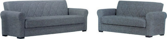 Armchair Bed Black 190x105x84cm