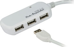 Aten UE2120H USB Hub 4 Θυρών (USB-A)