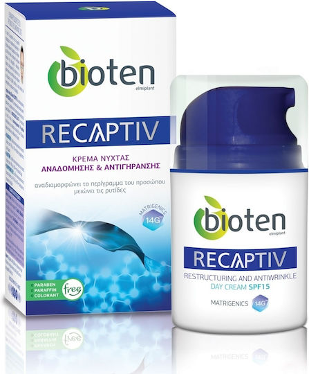 Bioten Recaptiv Cream Face Day with SPF15 50ml