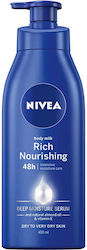 Nivea Rich Nourishing Ενυδατική Lotion Σώματος για Ξηρές Επιδερμίδες 400ml