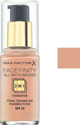 Max Factor Facefinity All Day Flawless Spf20 Machiaj lichid SPF20 75 de aur 30ml