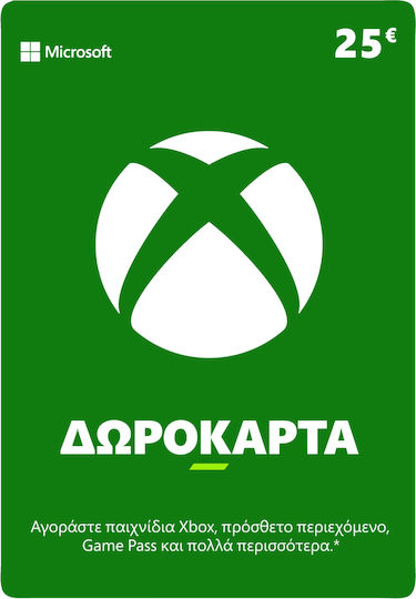 Microsoft Xbox Live Gift Card 25€ Key