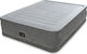 Intex Camping Air Mattress Supersize with Embedded Electric Pump Comfort-Plush Elevated Airbed 203x152x46cm