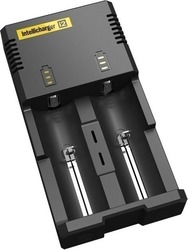 NiteCore i2 Încărcător 2 Baterii Li-ion/Ni-Cd/Ni-MH Dimensiune AA/AAA/18650/16340/26650/14500