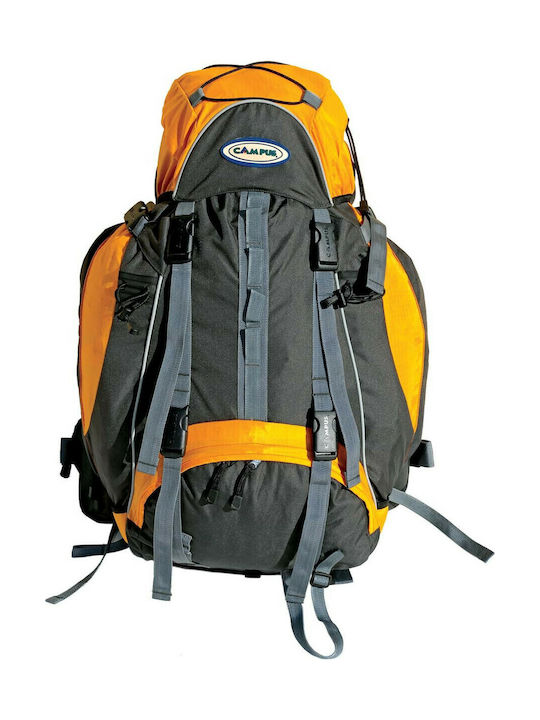 Campus Summit Ορειβατικό Σακίδιο 65lt Κίτρινο/Γκρι Expedition