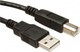 VCOM USB 2.0 Cablu USB-A - USB-B Negru 3m CU201-B-3