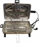 Electra Colour Α2 Tabletop Grătar Electric de Grătar 1550W cu Capac 42bucx29.5buccm