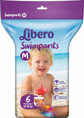 Libero Swimpants Πάνες Μαγιό για 10-16kg 6τμχ