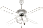 Panafan Ceiling Fan 132cm with Light White