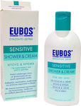 Eubos Sensitive Shower & Cream Flüssig für Körper 200ml