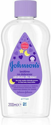 Johnson & Johnson Baby Bedtime Oil Öl für Feuchtigkeit 200ml