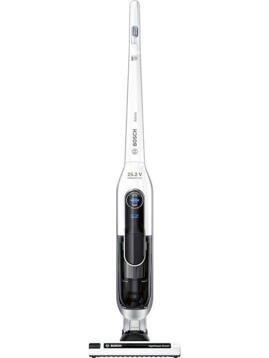 Bosch Athlet BCH6ATH25 Επαναφορτιζόμενη Σκούπα Stick 25.2V Λευκή