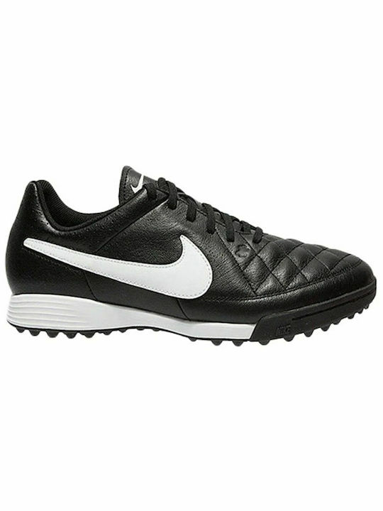 Nike Tiempo Genio TF Χαμηλά Ποδοσφαιρικά Παπούτσια με Σχάρα Black / White