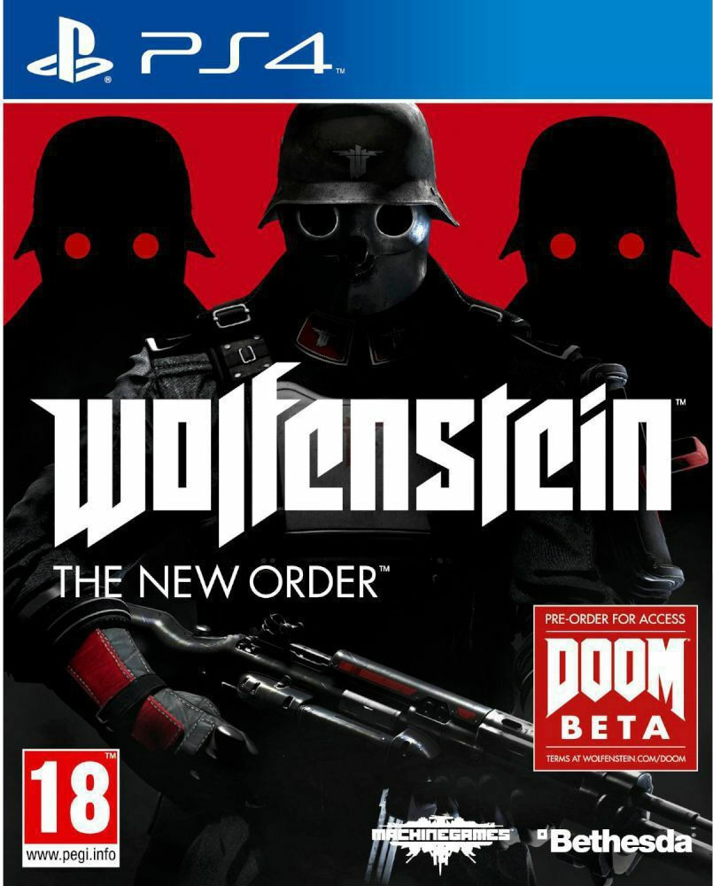 Wolfenstein new order ps4 управление