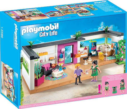 Playmobil City Life Bungalow for 4-10 years old