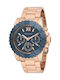 Ferrucci Watch with Pink Gold Metal Bracelet