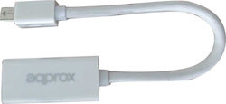 Approx APPC12 mini DisplayPort male σε HDMI female Approx APPC12 mini DisplayPort male σε HDMI female