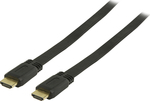 Valueline VGVP 34100 B1.00 HDMI 1.4 Плосък Кабел HDMI мъжки - HDMI мъжки 1м Черно