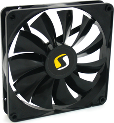 SilentiumPC Zephyr 140 Case Fan με Σύνδεση 3-Pin