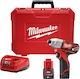 Milwaukee M12 BID-202C Παλμικό Κατσαβίδι Μπαταρίας 12V 2x2Ah