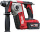 Milwaukee M18 BH-402C Κρουστικό Σκαπτικό Πιστολέτο Μπαταρίας 18V 2x4Ah με Υποδοχή SDS Plus 4933443330