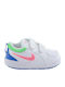 Nike Kids Sneakers with Scratch White