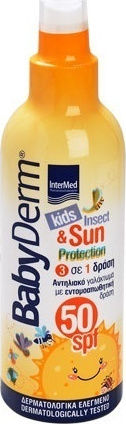 InterMed Babyderm Waterproof Kids Sunscreen Emulsion 200ml
