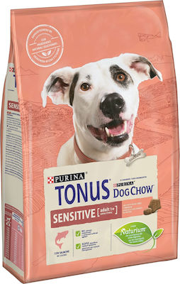 Purina Tonus Dog Chow Adult Sensitive 2.5kg Ξηρά Τροφή για Ενήλικους Σκύλους με Σολομό