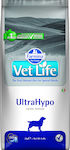 Farmina Vet Life UltraHypo 12kg Ξηρά Τροφή για Ενήλικους Σκύλους με Ψάρια