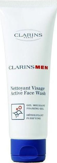 Clarins Men Active Face Wash Gel Καθαρισμού Προσώπου για Άνδρες 125ml