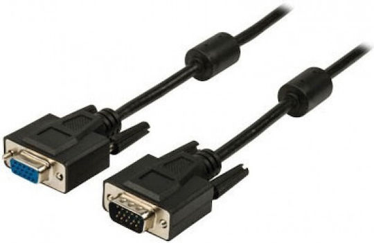 Valueline Cablu VGA - VGA femelă Negru 10m (VLCP59100B10.00)