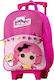 Giochi Preziosi Lalaloopsy School Bag Trolley Kindergarten Fuchsia 24 x 13 x 36cm