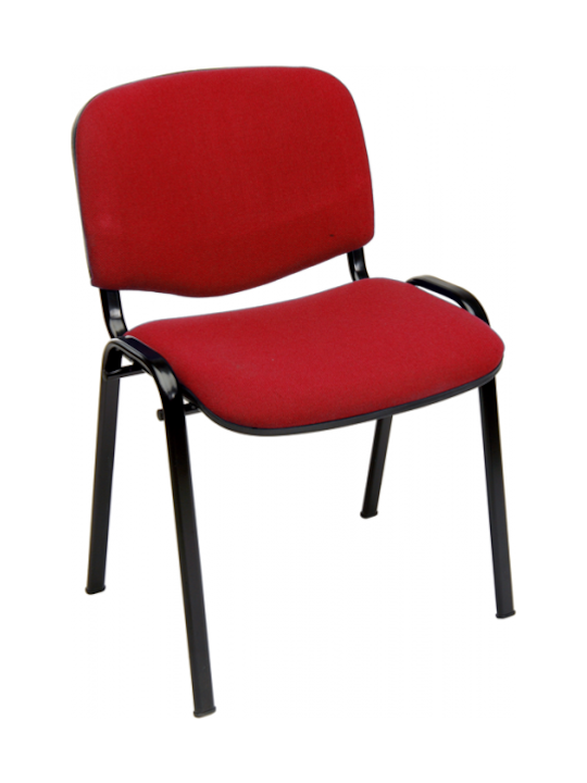 Chair Visitor in Red Color 54x42x83cm 1pcs