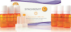 Synchroline Αnti-aging Face Serum Suitable for All Skin Types with Vitamin C 6x5ml