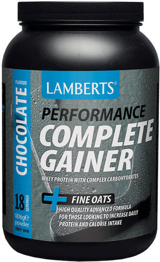 Lamberts Performance Complete Gainer Πρωτεΐνη Ορού Γάλακτος με Κρεατίνη & Γεύση Σοκολάτα 1.816kg