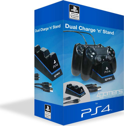 4Gamers Dual Charge 'N' Stand Stație de încărca...