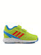 Hyperfast Kinder Sportschuhe Laufen mit Bügel- und Schleifenverschluss Grün