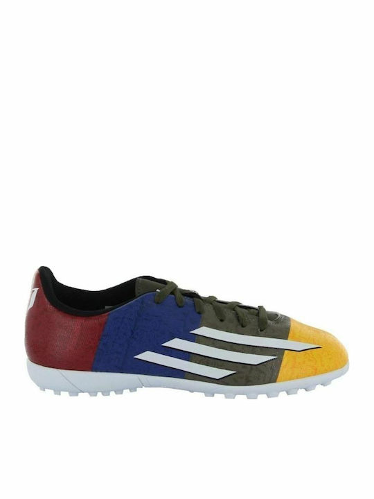 F5 Messi TF Kids Turf Soccer Shoes Colorful