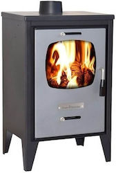 Starstoves Stahl Holzofen 12.1kW Schwarz