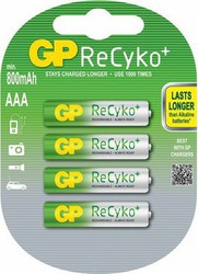 GP Batteries ReCyko+ Презареждащи батерии AAA N...