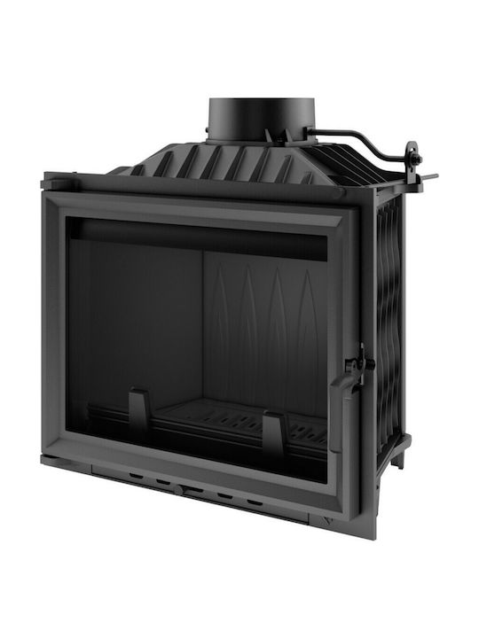Kratki Antek PF Wood Fireplace Insert with Straight Window 10kW